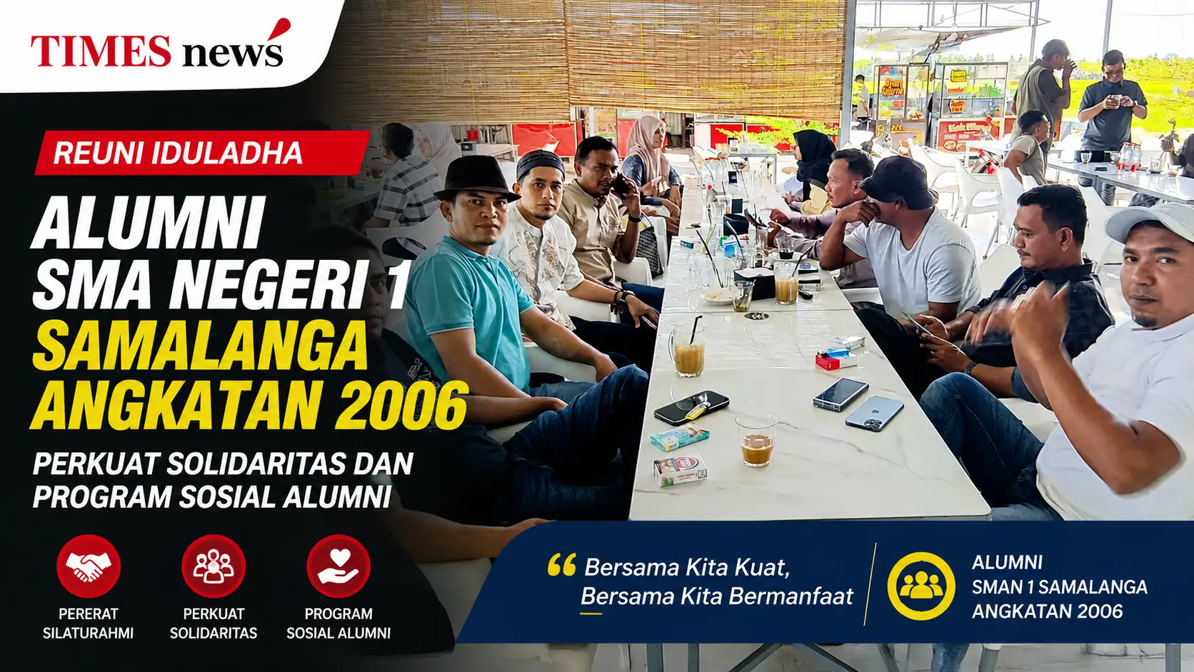 Alumni SMA Negeri 1 Samalanga Angkatan 2006 Gelar Reuni Iduladha, Perkuat Solidaritas dan Program Sosial Alumni